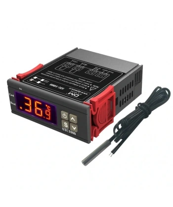 STC-1000 12V DC LCD Ekranlı Problu Termostat Dijital Sıcaklık Kontrol Cihazı