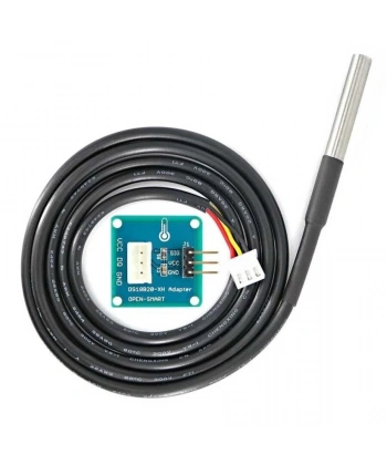 Su Geçirmez DS18B20 Dijital Sıcaklık Sensörü Modülü 3-Pin