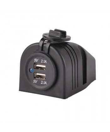 Su Geçirmez USB Şarj Modülü 2x 5V 2.1A