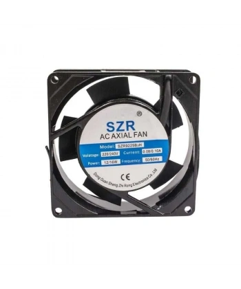 SZR9225 220V 0.08A Metal Fan - 92x92x25mm