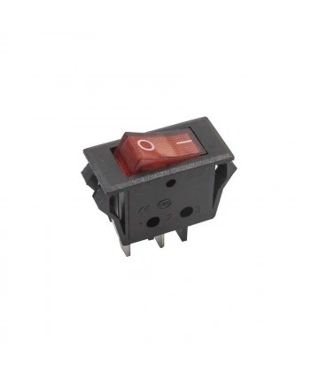 T85 Tekli Dar 2-Pin On/Off Anahtar - Kırmızı