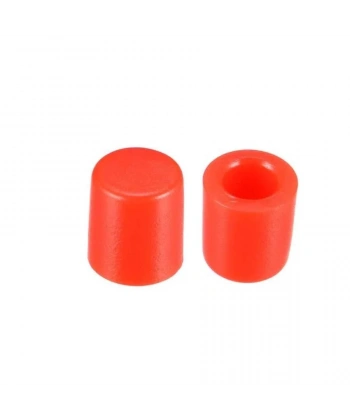 Tact Switch Kapağı Çap 3.1mm Kırmızı - 6x6mm Switch ile Uyumlu