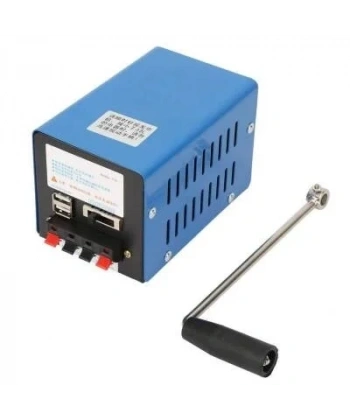 Taşınabilir 20W El Jeneratörü USB 3-5-9-12-15V