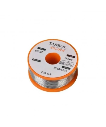 Tassol 2 mm 200gr Lehim Teli (%63 Kalay / %37 Kurşun)