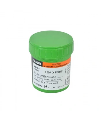 Tassol Kurşunsuz Krem Lehim 500gr (Sn99Cu07Ag0.3)