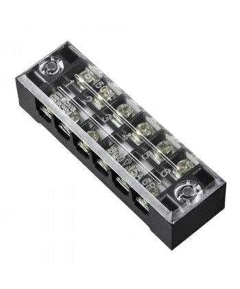 TB-1506 6P Çift Sıra Terminal Blok - 600V 15A