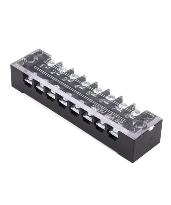 TB-1508 8P Çift Sıra Terminal Blok - 600V 15A