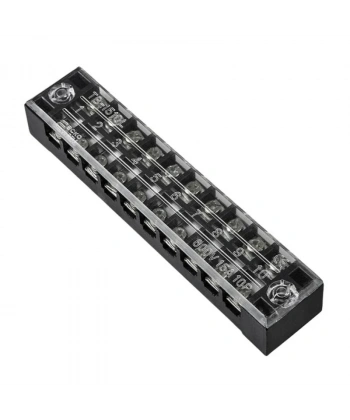 TB-1510 10P Çift Sıra Terminal Blok - 600V 15A