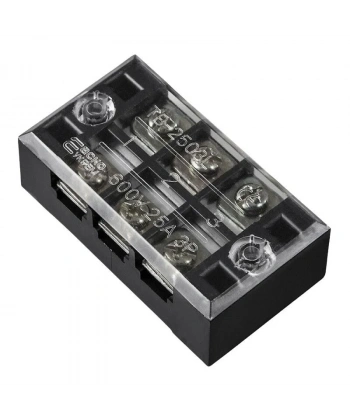 TB-2503 3P Çift Sıra Terminal Blok - 600V 25A