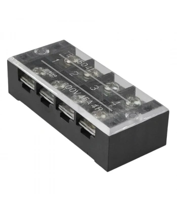 TB-4504 4P Çift Sıra Terminal Blok - 600V 45A