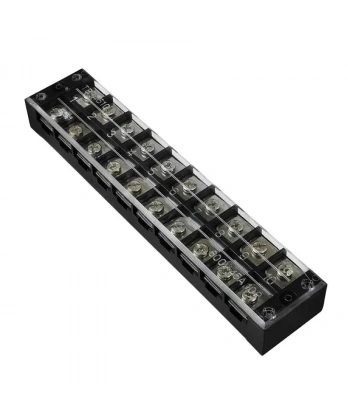TB-4510 10P Çift Sıra Terminal Blok - 600V 45A