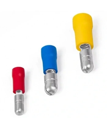 TBE-5050 4.0-6.0mm2 İzoleli Soket Tipi Erkek Terminal Kablo Ucu Sarı 100 Adet