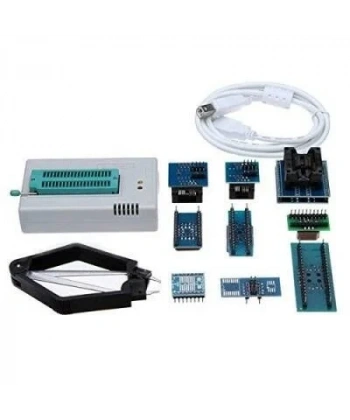 TL866II Plus Universal USB Programlayıcı +9 Çevirici Adaptör