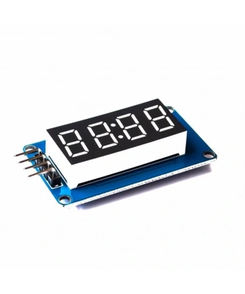 TM1637 Lcd Ekran Modülü 4 Dijit 7 Segment