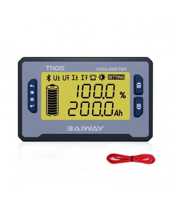 TN05 8-80V 50A Voltmetre Ampermetre - Batarya Kapasite Yöneticisi