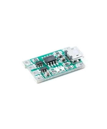 TP4056 3.7V Lityum Pil Şarj Modülü - Şarj Deşarj Korumalı