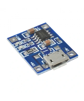 TP4056 Micro USB Girişli Li-Po Pil Şarj Devresi