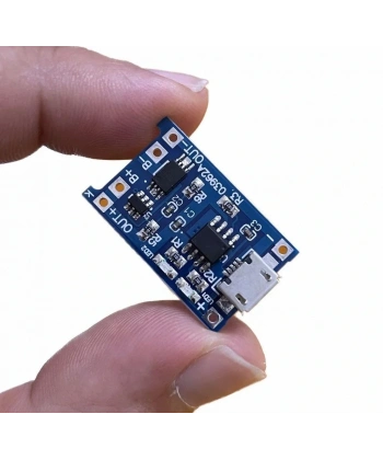 TP4056 Micro USB Korumalı Lipo 18650 Pil Şarj Devresi