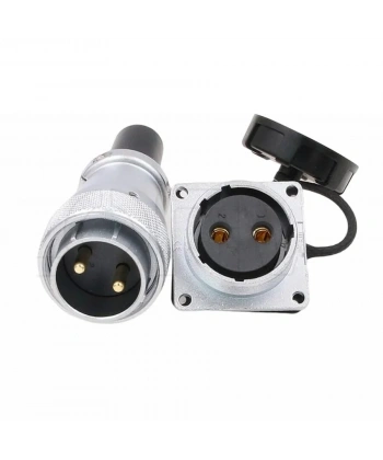 TPWS16 2 Pin 16mm Su Geçirmez Konnektör Takımı