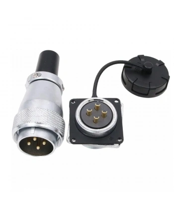 TPWS16 5 Pin 16mm Su Geçirmez Konnektör Takımı
