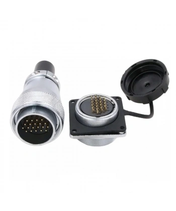 TPWS24 19 Pin 24mm Su Geçirmez Konnektör Takımı
