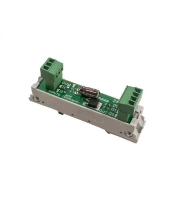 TRK-02 5A 2 Kanal DC Röle Modülü - Ray Montajlı