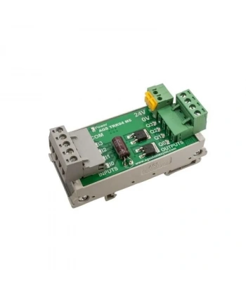TRK-04 5A 4 Kanal DC Röle Modülü - Ray Montajlı