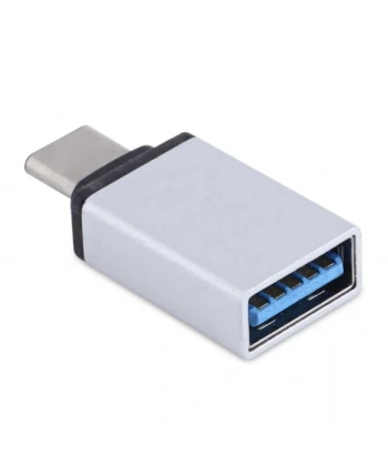 Type-C Otg Dönüştürücü- USB Çevirici - Gümüş
