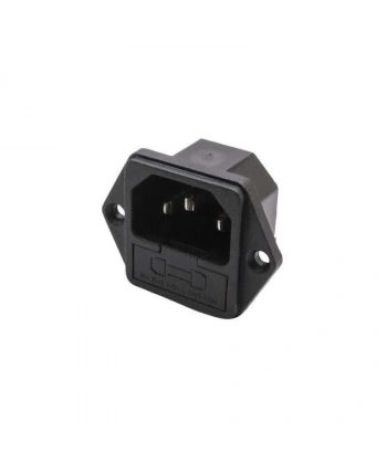 Üçlü Erkek Power Soketi Sigorta Yuvalı