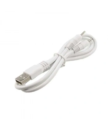 USB - 2.5x0.7mm 2li İnce Uçlu Şarj Kablosu 30cm