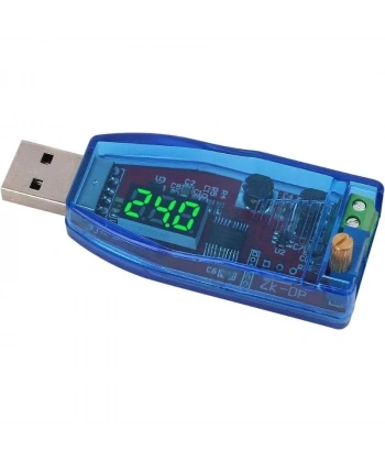 USB 5V / 1V-24V DC-DC USB Voltaj Yükseltici ve Düşürücü Regülatör Modülü