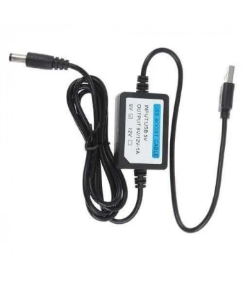 USB 5V - 9V 1A Voltaj Yükseltici Booster 1m