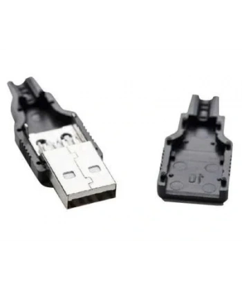 USB A Tipi Kılıflı Soket - Erkek