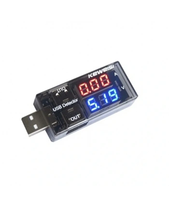 USB Tester Dijital Voltmetre/Ampermetre 3v-7.5v