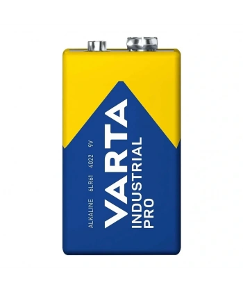Varta 4022 Industrial 9V Pro Alkalin Pil