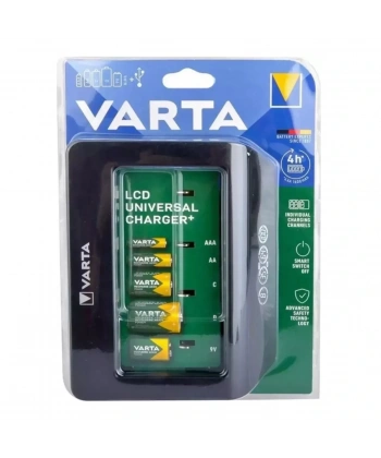 Varta 57688 LCD Universal USB Pil Şarj Cihazı