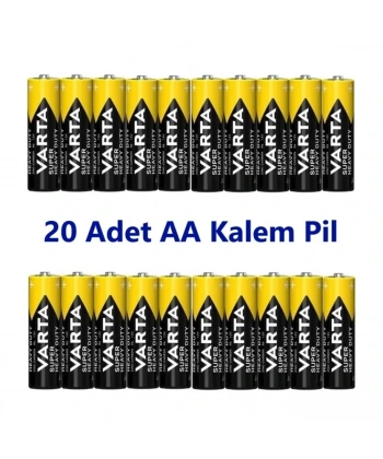Varta Superlife 2006 AA Kalem Pil 20li