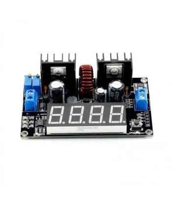 VHM-101 5A Ekranlı Amper Ayarlı Voltaj Düşürücü