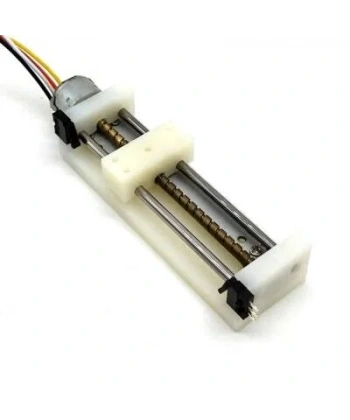 Vidalı Mil 57mm Kızaklı Step Motor