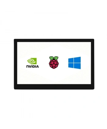 WaveShare 10.1 1280×720 QLED Kapasitif Dokunmatik HDMI Ekran