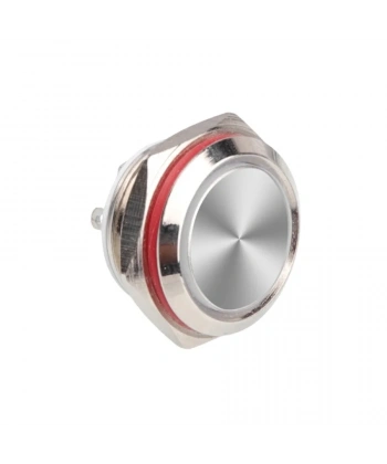 WD16C1-Pin-P1 16mm Düz Yaylı Metal Buton