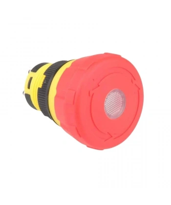 WD16M-M2Z-D 16mm Işıklı Plastik Acil Stop Butonu 2NO