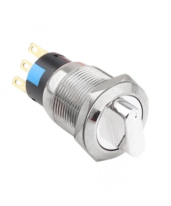 WD19X-P1 19mm Anahtarlı Mandal Buton 1NO+1NC