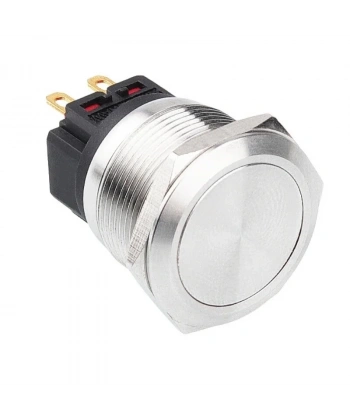 WD22B-P1Z 22mm Düz Anahtarlı Metal Buton