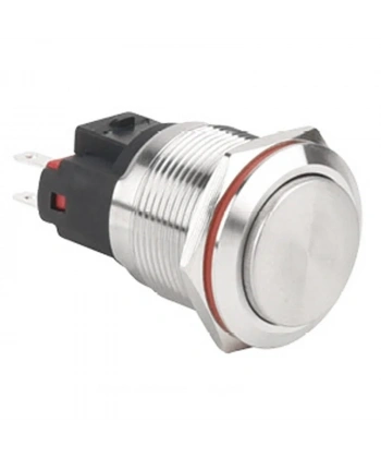 WD22E-G1Z 22mm Çıkık Anahtarlı Metal Buton