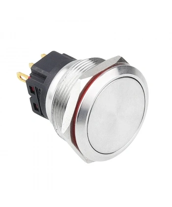 WD25B-P1Z 25mm Düz Anahtarlı Metal Buton