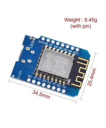 WeMos D1 Mini - ESP8266 12-F Tabanlı Arduino Kartı