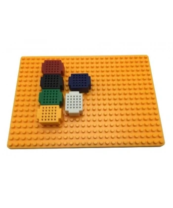 XF-25 Ultra Mini Renkli Blok Yapı Breadboard