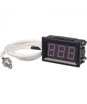 XH-B310 12V K tipi M6 Termokupl Dijital Termometre - Mavi