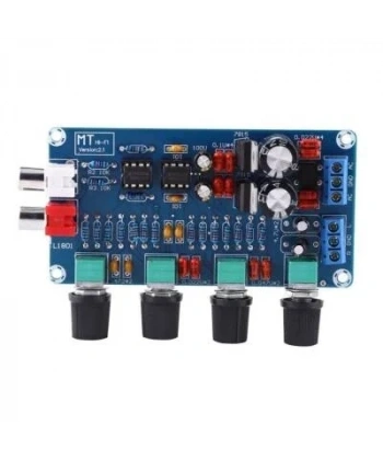 XH-M164 AC 12-24V 4 Kanal Equalizer - Ekolayzer Modülü